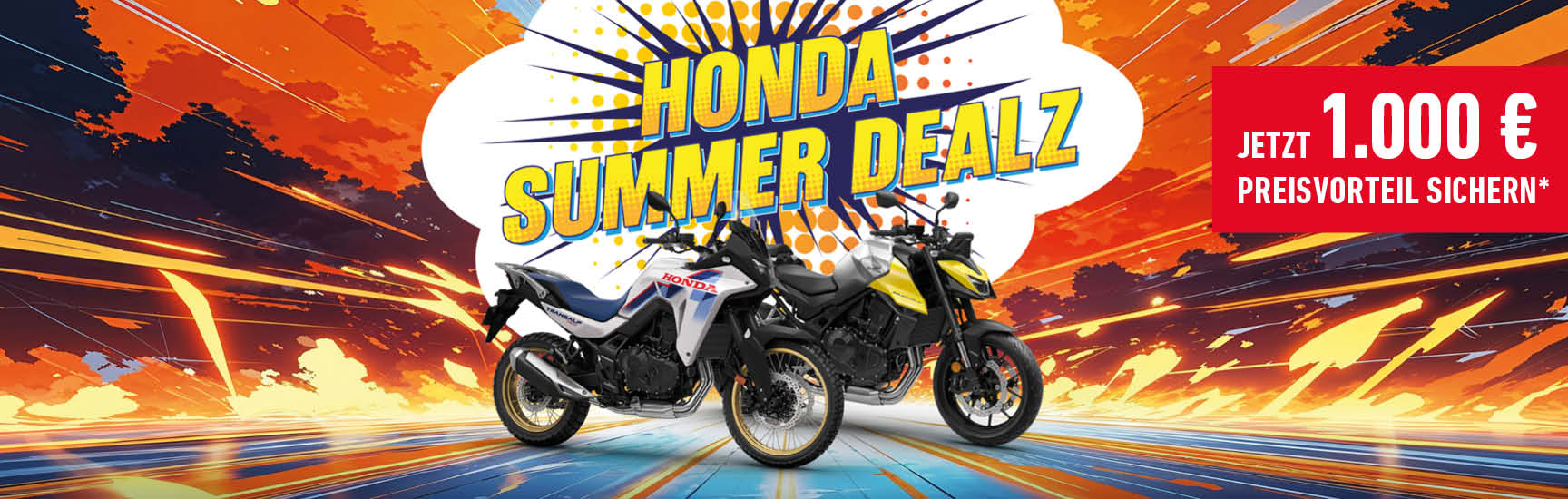 Aktionsangebot für Honda die Honda Summer Dealz
